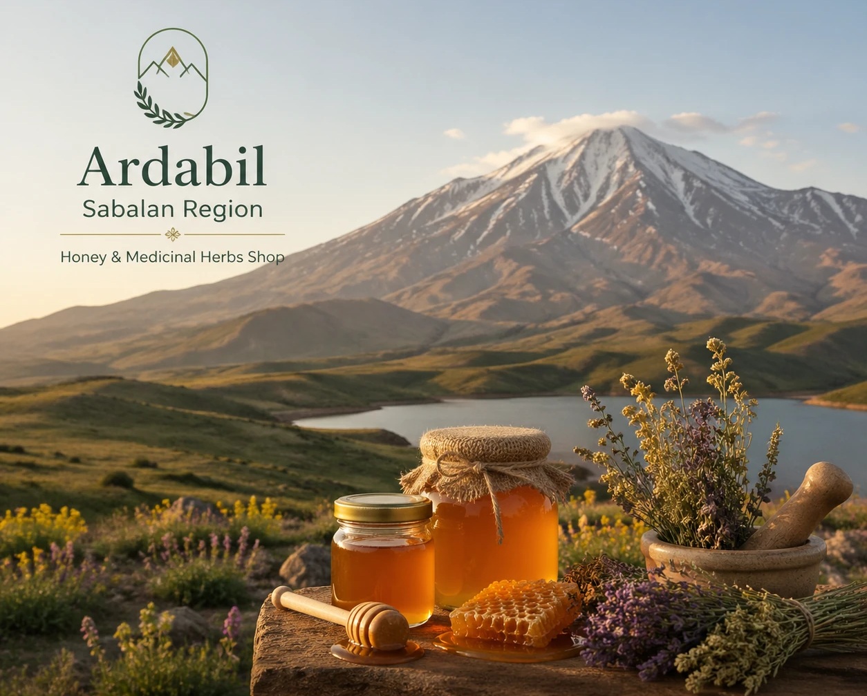 طراحی سایت فروشگاه عسل سبلان